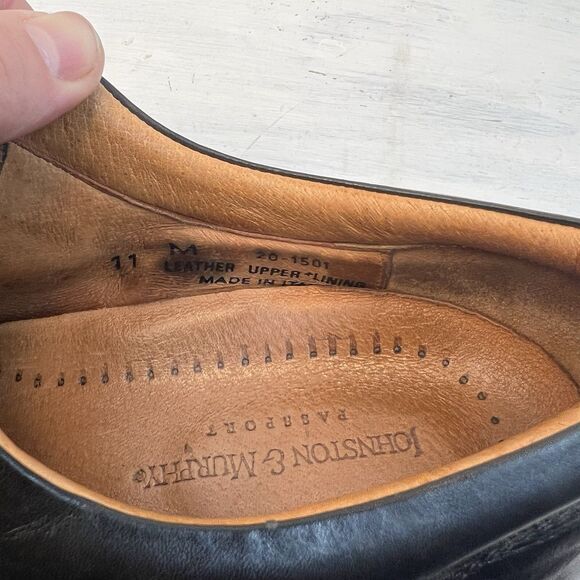 Johnston & Murphy Passport Men’s Cap Toe Oxford Dress Shoes Leather Size 11M main image 12